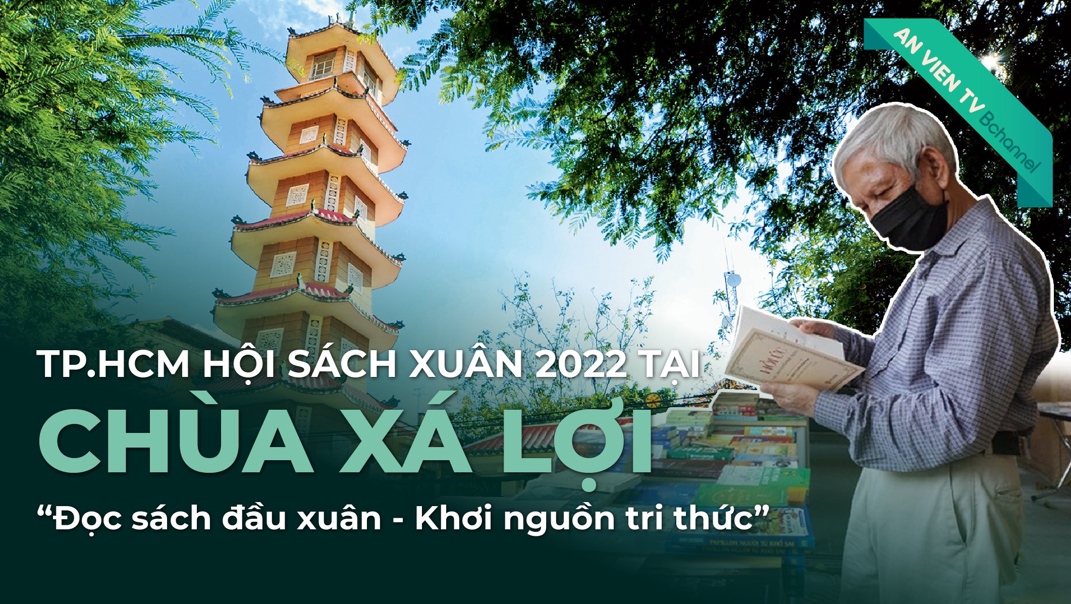 TP.HCM: Mở hội sách xuân 2022 tại chùa Xá Lợi