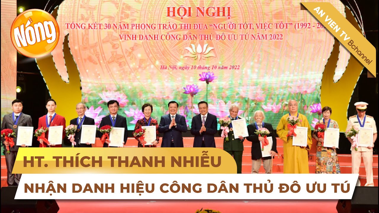 Bản tin Focus ngày 10.10: Hòa thượng Thích Thanh Nhiễu nhận danh hiệu Công dân Thủ đô ưu tú 2022