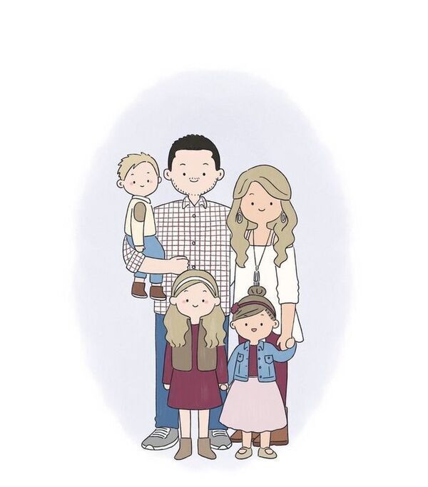 Có một bức ảnh hoạt hình gia đình 3 người đáng yêu đang chờ đón bạn đấy! Bức ảnh này với nét vẽ tinh tế và chi tiết sẽ khiến bạn cảm thấy mình đang sống trong một câu chuyện cổ tích vô cùng thú vị. Hãy đến với bức ảnh này và cùng trải nghiệm tình cảm gia đình!